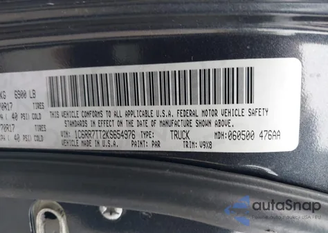 2019 Ram 1500 Classic Slt 4X4 6'4 Box from USA, damaged, VIN 1C6RR7TT2KS654976